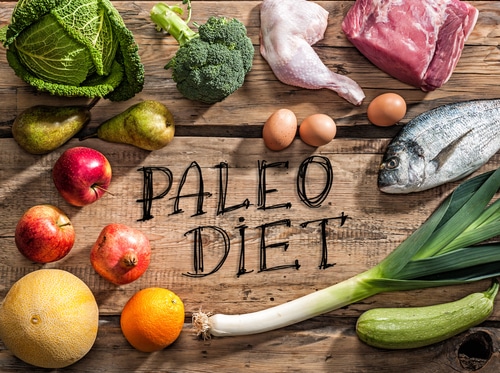 Raw healthy dieting products for Paleo diet