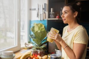 Woman with improved health after allergy testing in NYC